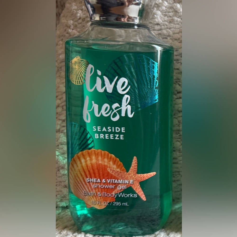 Seaside Breeze Body Wash Bath and Body Works - Green and Orange